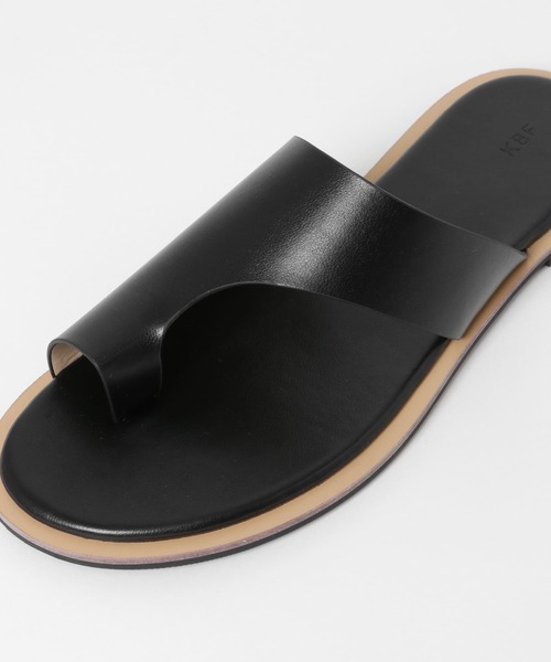 KBF（ケイビーエフ）の「トングサンダル（サンダル・レディース・ブラック/オフホワイト/イエロー・36/37/38）」の11枚目の写真