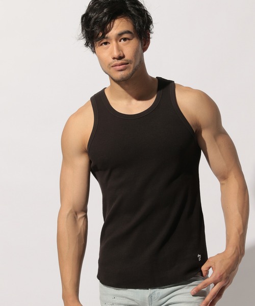 BAYFLOW(ベイフロー)の「サーフニットタンク(タンクトップ・メンズ・ホワイト/ライトブルー/ブラック/チャコール・SMALL/MEDIUM/LARGE)」の3枚目の写真