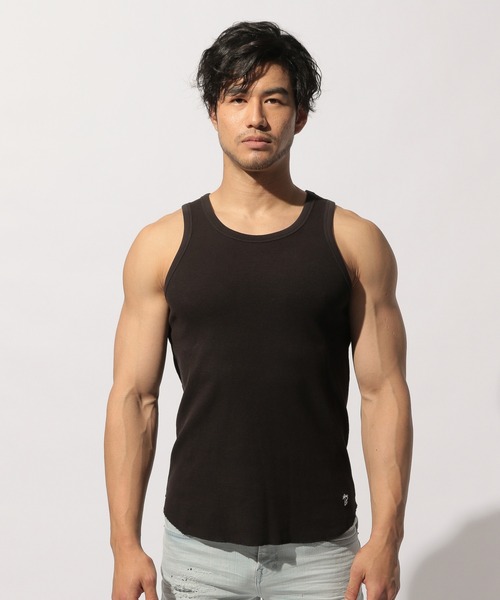 BAYFLOW(ベイフロー)の「サーフニットタンク(タンクトップ・メンズ・ホワイト/ライトブルー/ブラック/チャコール・SMALL/MEDIUM/LARGE)」の5枚目の写真