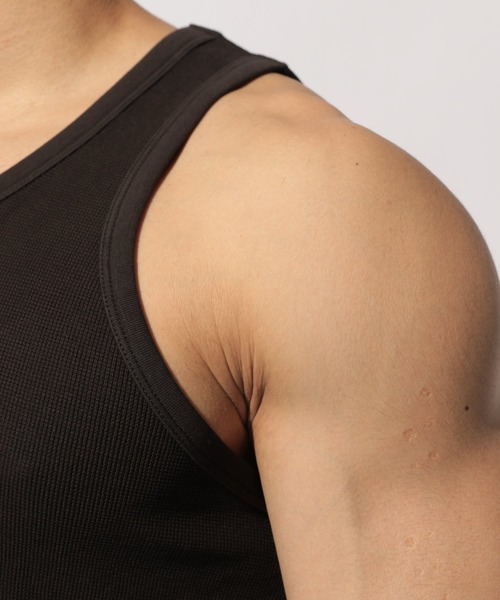 BAYFLOW(ベイフロー)の「サーフニットタンク(タンクトップ・メンズ・ホワイト/ライトブルー/ブラック/チャコール・SMALL/MEDIUM/LARGE)」の9枚目の写真