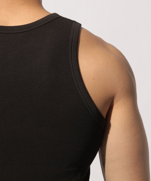 BAYFLOW(ベイフロー)の「サーフニットタンク(タンクトップ・メンズ・ホワイト/ライトブルー/ブラック/チャコール・SMALL/MEDIUM/LARGE)」の11枚目の写真