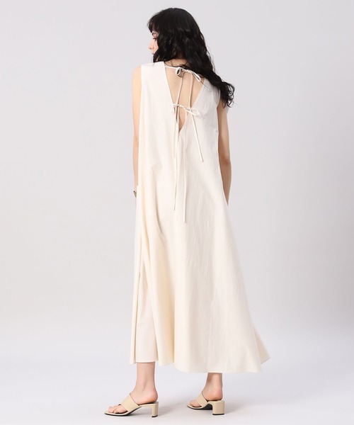 新品　INED 30th 辻直子さんコラボ　ボリュームフレアマキシワンピース セール】《INED30th×スタイリスト・辻直子コラボ》ボリューム