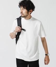 NANO universe | 《イヤな臭いを軽減》Anti Smell モックネックＴシャツ 半袖(Tシャツ/カットソー)