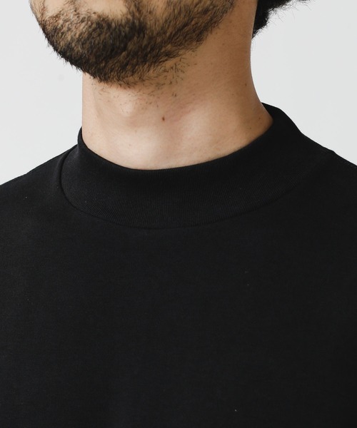 NANO universe(ナノユニバース)の「《イヤな臭いを軽減》Anti Smell モックネックTシャツ 半袖(Tシャツ/カットソー・メンズ・ホワイト/ブラック/ベージュ・S/M/L/XL)」の10枚目の写真