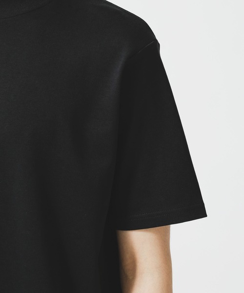 NANO universe(ナノユニバース)の「《イヤな臭いを軽減》Anti Smell モックネックTシャツ 半袖(Tシャツ/カットソー・メンズ・ホワイト/ブラック/ベージュ・S/M/L/XL)」の6枚目の写真