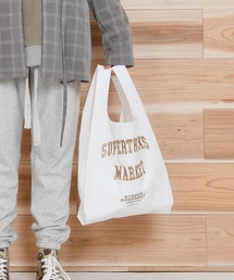 SUPERTHANKS | カレッジロゴ刺繍エコバッグ トートバッグ(エコバッグ/サブバッグ)