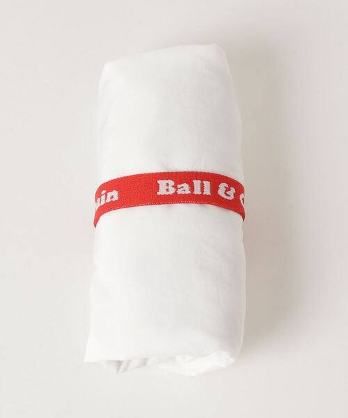 SUPERTHANKS(スーパーサンクス)の「カレッジロゴ刺繍エコバッグ トートバッグ(エコバッグ/サブバッグ・レディース・ホワイト/ブラック/ホワイト×ブラック・ONE SIZE)」の8枚目の写真