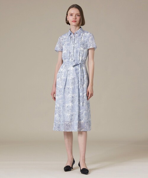 セール Bibury Flower カルゼワンピース ワンピース ワンピース Mackintosh Mackintosh London マッキントッシュ ロンドン のファッション