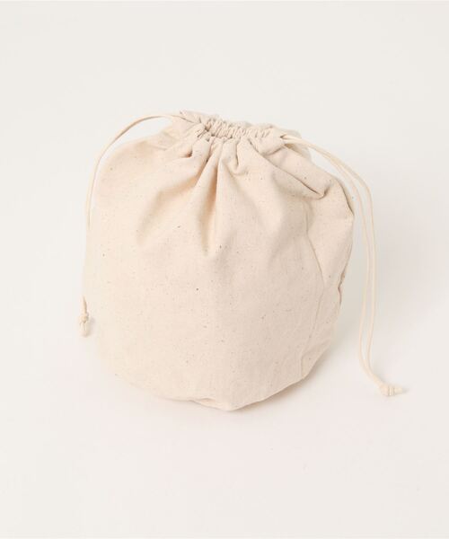 Bab(バブ)の「【WEB限定】手編みメッシュバッグ(トートバッグ・レディース・オフホワイト/キャメル・ONESIZE)」の13枚目の写真