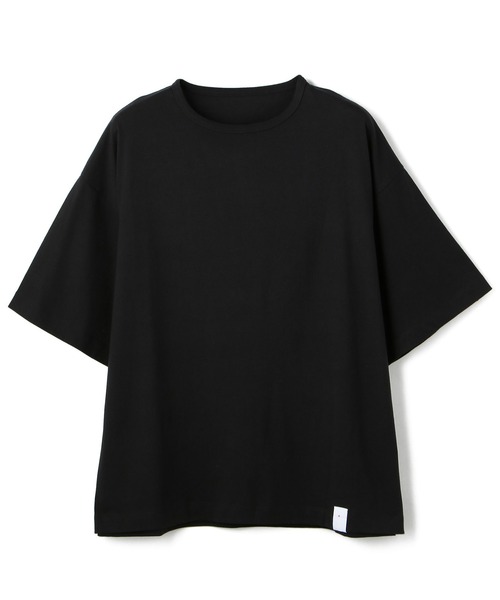 WHITELAND（ホワイトランド）の「WHITELAND/ホワイトランド/ビッグTシャツ（Tシャツ/カットソー・メンズ・グレー/ダークグレー/ブラック・FREE）」の2枚目の写真