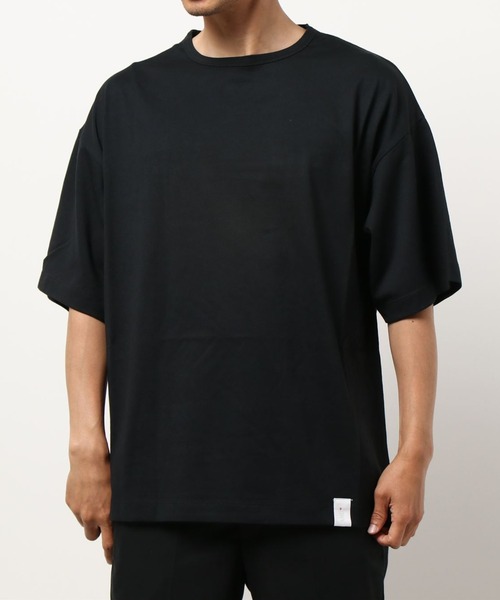 WHITELAND（ホワイトランド）の「WHITELAND/ホワイトランド/ビッグTシャツ（Tシャツ/カットソー・メンズ・グレー/ダークグレー/ブラック・FREE）」の10枚目の写真