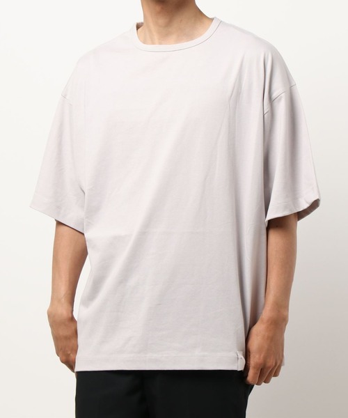 WHITELAND（ホワイトランド）の「WHITELAND/ホワイトランド/ビッグTシャツ（Tシャツ/カットソー・メンズ・グレー/ダークグレー/ブラック・FREE）」の11枚目の写真