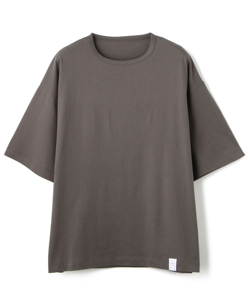 WHITELAND（ホワイトランド）の「WHITELAND/ホワイトランド/ビッグTシャツ（Tシャツ/カットソー・メンズ・グレー/ダークグレー/ブラック・FREE）」の17枚目の写真