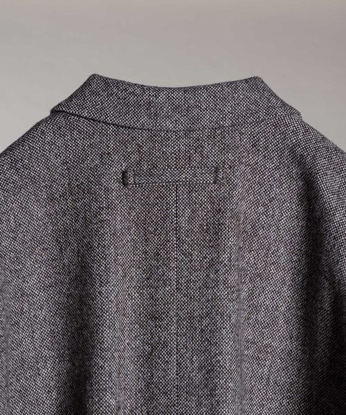 DOOPZ（ドープス）の「Roll up sleeve oversized chester coat-ロールアップスリーブオーバーサイズチェスターコート（チェスターコート・メンズ・ブラック/ブラウン・SMALL/MEDIUM/LARGE）」の14枚目の写真