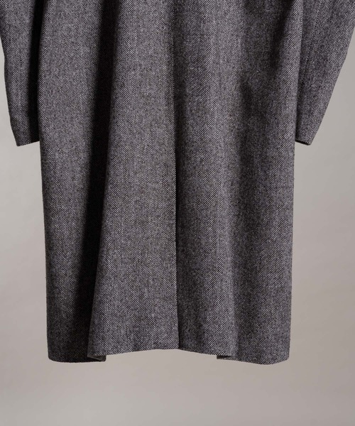 DOOPZ（ドープス）の「Roll up sleeve oversized chester coat-ロールアップスリーブオーバーサイズチェスターコート（チェスターコート・メンズ・ブラック/ブラウン・SMALL/MEDIUM/LARGE）」の15枚目の写真