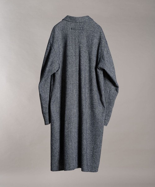 DOOPZ（ドープス）の「Roll up sleeve oversized chester coat-ロールアップスリーブオーバーサイズチェスターコート（チェスターコート・メンズ・ブラック/ブラウン・SMALL/MEDIUM/LARGE）」の16枚目の写真