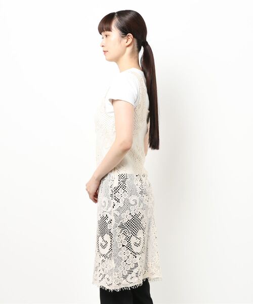 JUMELLE（ジュメロ）の「透かし編みワンピース（ワンピース・レディース・ベージュ・FREE）」の22枚目の写真