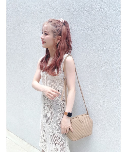 JUMELLE（ジュメロ）の「透かし編みワンピース（ワンピース・レディース・ベージュ・FREE）」の8枚目の写真