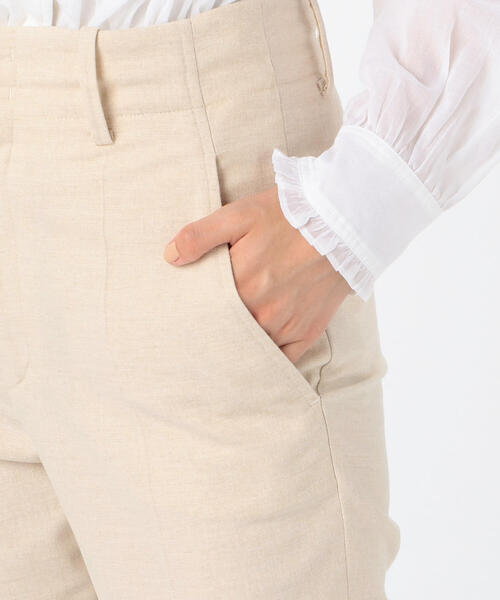 ISABEL MARANT（イザベルマラン）の「ISABEL MARANT ETOILE NILOAH センタープレスパンツ（その他パンツ・レディース・ホワイト/グレー・38/36/34）」の11枚目の写真