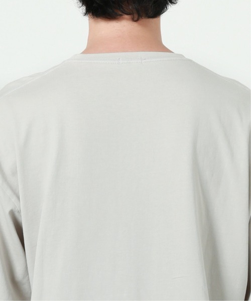 JOURNAL STANDARD relume（ジャーナルスタンダード　レリューム）の「レイヤード6分袖Tシャツ[無地T/オーバーサイズ][ユニセックス対応]（Tシャツ/カットソー・メンズ・ホワイト/グレー/ベージュ・S/M/L）」の18枚目の写真