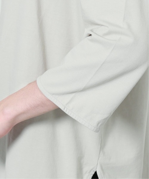 JOURNAL STANDARD relume（ジャーナルスタンダード　レリューム）の「レイヤード6分袖Tシャツ[無地T/オーバーサイズ][ユニセックス対応]（Tシャツ/カットソー・メンズ・ホワイト/グレー/ベージュ・S/M/L）」の13枚目の写真