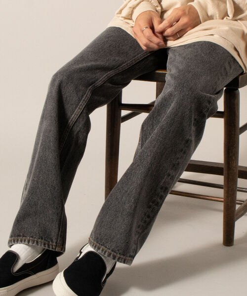 GLOSTER(グロスター)の「【GLOSTER/グロスター】スタンダードフィットデニムパンツ(デニムパンツ・メンズ・インディゴブルー/ブラック/ブルー系その他7・SMALL/LARGE/MEDIUM)」の2枚目の写真