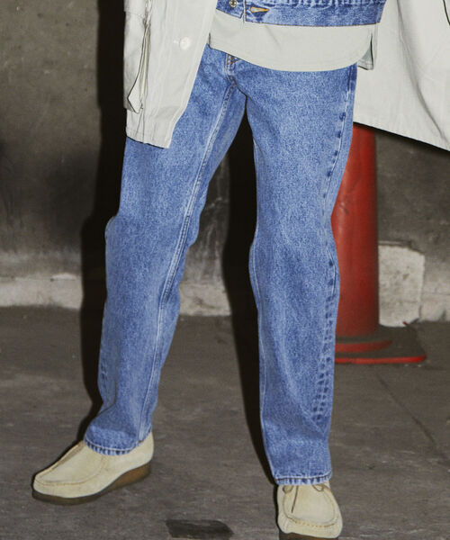 GLOSTER(グロスター)の「【GLOSTER/グロスター】スタンダードフィットデニムパンツ(デニムパンツ・メンズ・インディゴブルー/ブラック/ブルー系その他7・SMALL/LARGE/MEDIUM)」の5枚目の写真