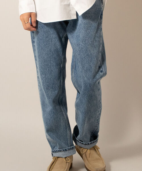 GLOSTER(グロスター)の「【GLOSTER/グロスター】スタンダードフィットデニムパンツ(デニムパンツ・メンズ・インディゴブルー/ブラック/ブルー系その他7・SMALL/LARGE/MEDIUM)」の8枚目の写真