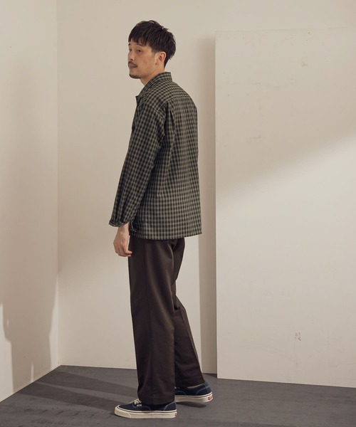 URBAN RESEARCH DOORS（アーバンリサーチドアーズ）の「T/Wヴィンテージチェックシャツ（シャツ/ブラウス・メンズ・ネイビー/ブラック・38/40）」の10枚目の写真