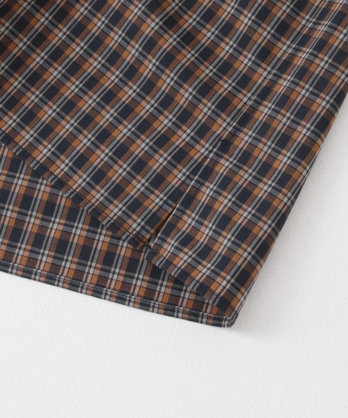 URBAN RESEARCH DOORS（アーバンリサーチドアーズ）の「T/Wヴィンテージチェックシャツ（シャツ/ブラウス・メンズ・ネイビー/ブラック・38/40）」の17枚目の写真