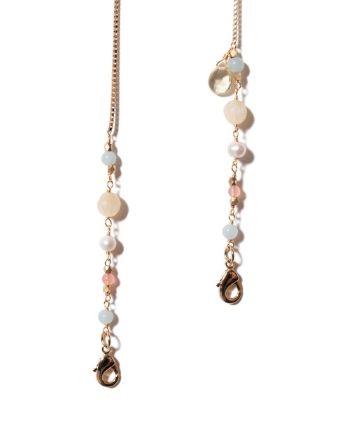 LAYMEE（レイミー）の「Mask chain necklace / マスクチェーンネックレス（ネックレス・レディース・シルバー/ゴールド・FREE）」の5枚目の写真