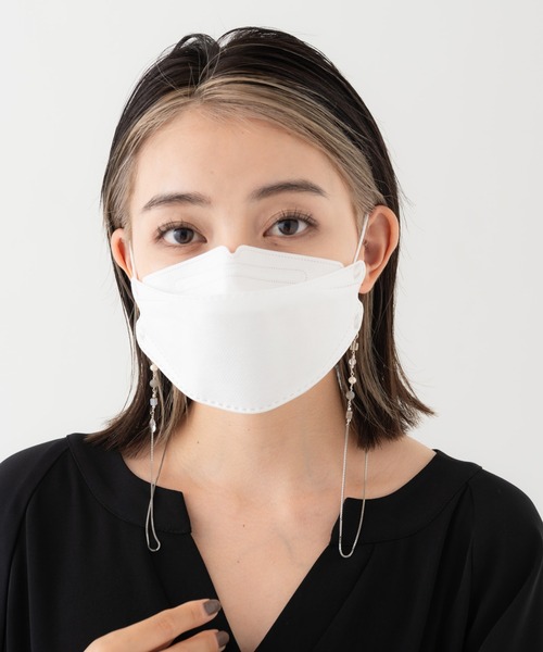 LAYMEE（レイミー）の「Mask chain necklace / マスクチェーンネックレス（ネックレス・レディース・シルバー/ゴールド・FREE）」の14枚目の写真