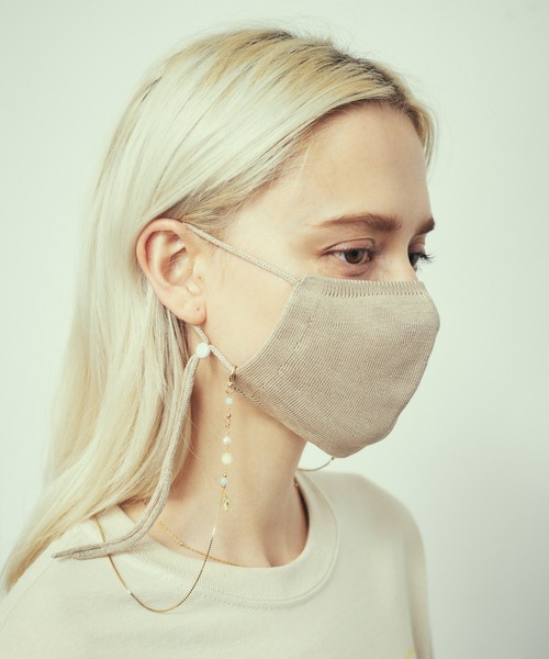 LAYMEE（レイミー）の「Mask chain necklace / マスクチェーンネックレス（ネックレス・レディース・シルバー/ゴールド・FREE）」の19枚目の写真