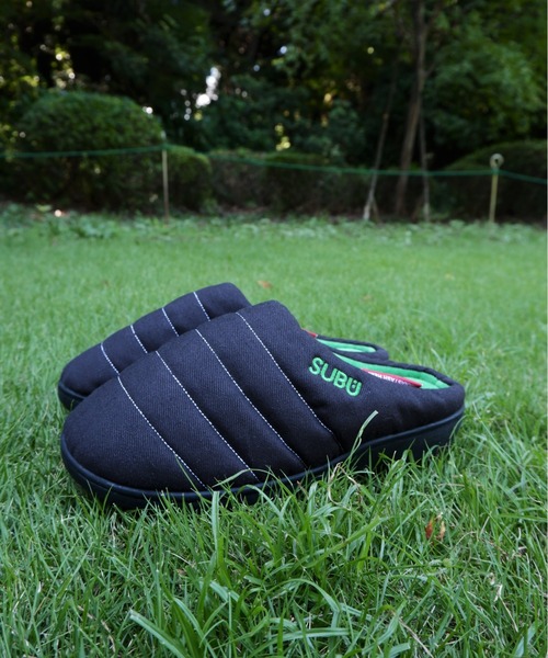 SUBU(スブ)の「SUBU × MANASTASH スブ × マナスタッシュ SUBU HEMP TWILL SANDAL スブヘンプツイルサンダル(サンダル・メンズ・ブラック/ナチュラル/グリーン・2/3)」の4枚目の写真