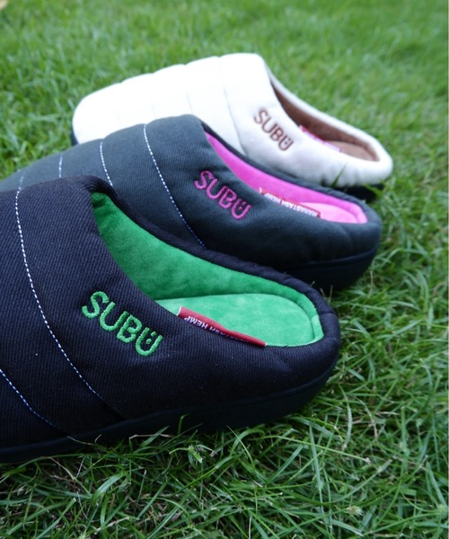 SUBU(スブ)の「SUBU × MANASTASH スブ × マナスタッシュ SUBU HEMP TWILL SANDAL スブヘンプツイルサンダル(サンダル・メンズ・ブラック/ナチュラル/グリーン・2/3)」の9枚目の写真