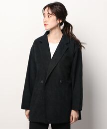 Per sist ence | Per sist ence/パーシエンス　起毛ツイル オーバーサイズジャケット(その他アウター)