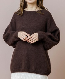 flower | ルーズリーニットトップ(ニット/セーター)