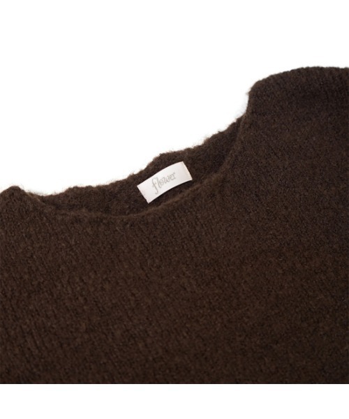 flower(フラワー)の「ルーズリーニットトップ(ニット/セーター・レディース・ブラウン/アイボリー・FREE)」の17枚目の写真