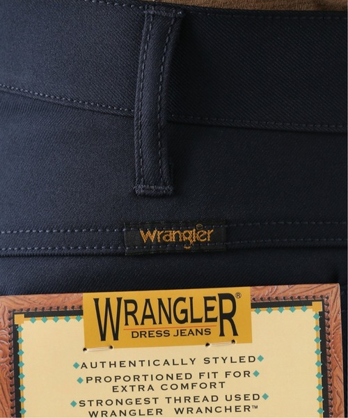 Wrangler(ラングラー)の「【Wrangler / ラングラー】 WRANCHER DRESS / ランチャー ドレスパンツ(スラックス・メンズ・ブラック/ネイビー/アイボリー・SMALL/MEDIUM/LARGE)」の8枚目の写真