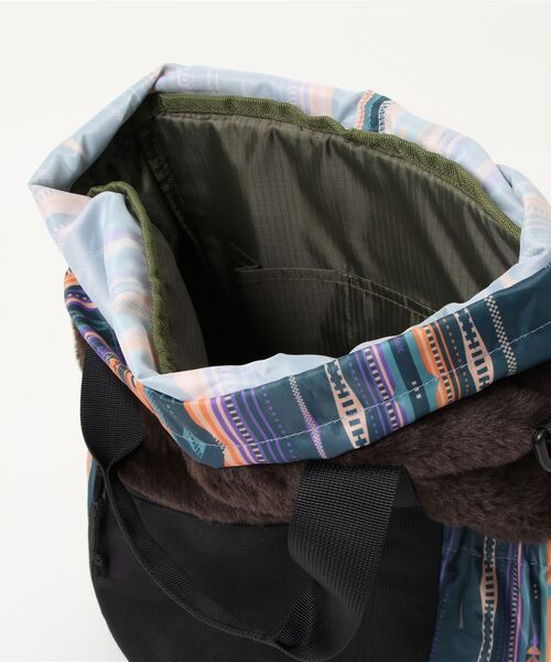 チチカカ（チチカカ）の「ファー巾着ショルダーバッグ（ショルダーバッグ・レディース・ブラック/ブラウン/ブルー・FREE）」の9枚目の写真