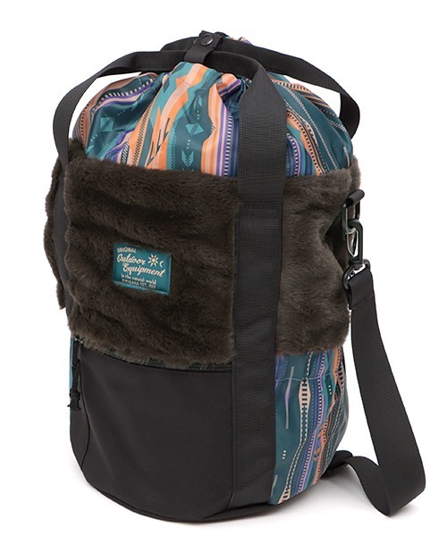 チチカカ（チチカカ）の「ファー巾着ショルダーバッグ（ショルダーバッグ・レディース・ブラック/ブラウン/ブルー・FREE）」の15枚目の写真