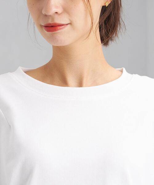 OUTERSUNSET（アウターサンセット）の「【別注】＜OUTERSUNSET life × green label relaxing＞ボリューム スリーブ プルオーバー カットソー（Tシャツ/カットソー・レディース・グレー/オフホワイト・FREE）」の12枚目の写真