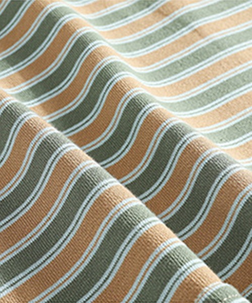 aimoha(アイモハ)の「【aimoha-KIDS-】【新作】韓国子供服 配色ボーダー柄ロングTEE(Tシャツ/カットソー・キッズ・レッド/グリーン・110/140/120/90/100/130)」の16枚目の写真