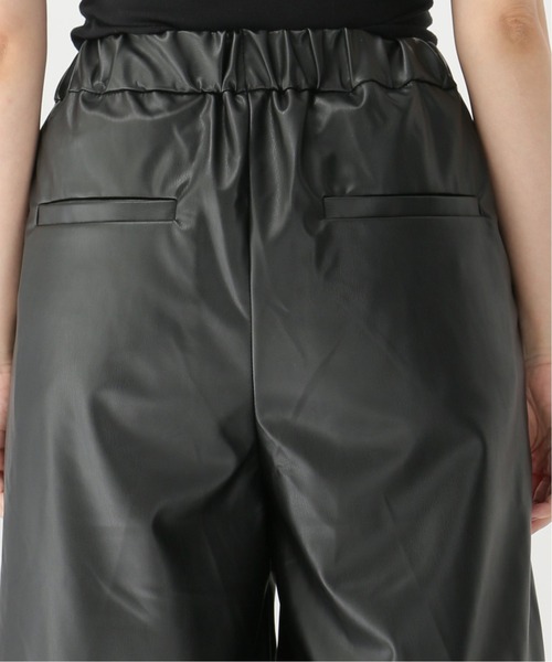 Simplicite（サンプリシテ）の「ヴィーガンレザーハーフパンツ◆（その他パンツ・レディース・ブラック・FREE）」の21枚目の写真