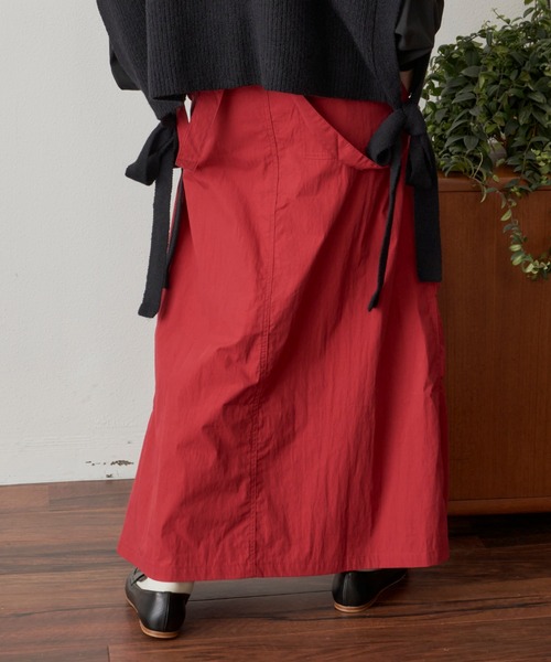 Libra Cue（リブラ キュー）の「ライトコットンジャンパースカート（ジャンパースカート・レディース・ブラック/カーキ/レッド・FREE）」の11枚目の写真