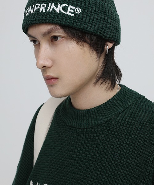 MASONPRINCE（メイソンプリンス）の「【MASONPRINCE】5 color oversized front brand logo knit MY2030（ニット/セーター・メンズ・レッド/ブラウン/グレー/ブラック/グリーン・L/S/M）」の8枚目の写真