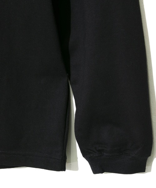 AOZORA（アオゾラ）の「AOZORA/アオゾラ　カモメ＆ロゴ ロングTEE（Tシャツ/カットソー・メンズ・ブラック/ホワイト・LARGE/X-LARGE/MEDIUM）」の3枚目の写真