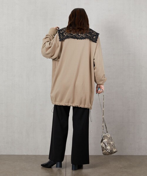 FREAK'S STORE（フリークスストア）の「【WEB限定】ワイドイージーニットパンツ（その他パンツ・レディース・ブラック/ベージュ/パープル/レッド/オレンジ/ブルー/グリーン/ナチュラル・SMALL/MEDIUM）」の19枚目の写真