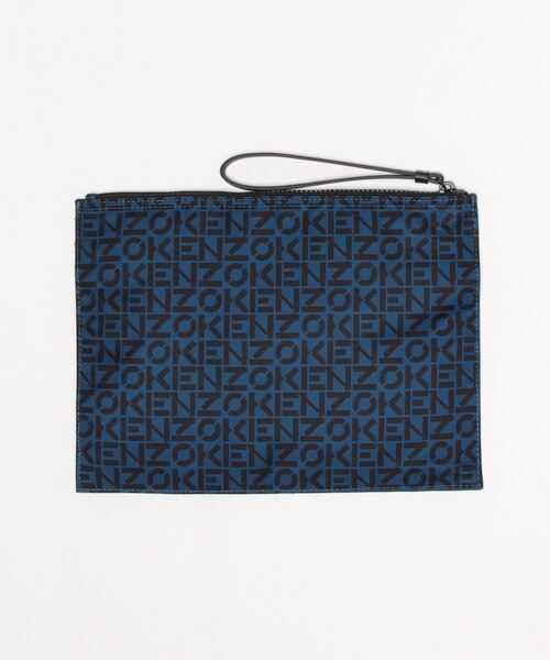 KENZO(ケンゾー)の「ラージクラッチ KENZO Repeat(クラッチバッグ・メンズ・ブルー系その他/ベージュ系その他・ONE SIZE)」の6枚目の写真