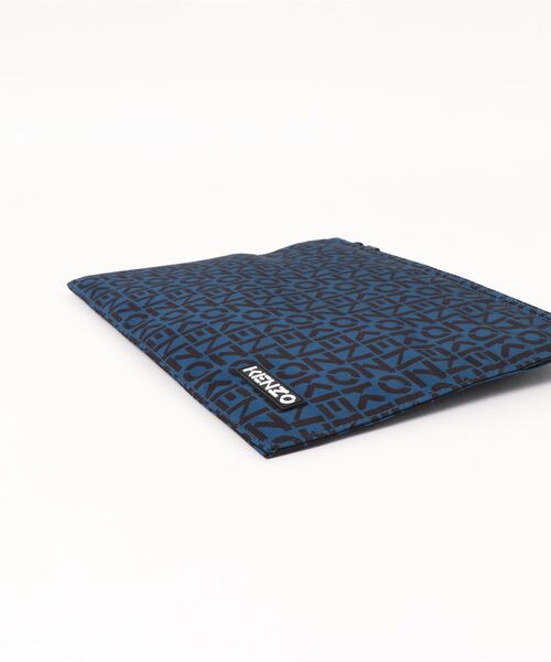 KENZO(ケンゾー)の「ラージクラッチ KENZO Repeat(クラッチバッグ・メンズ・ブルー系その他/ベージュ系その他・ONE SIZE)」の4枚目の写真